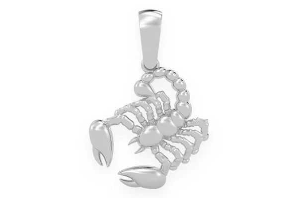 Scorpion Pendant 14k Solid Gold