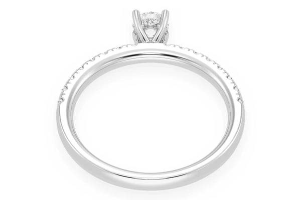 Thinn - .25ctw Round - Diamond Engagement Ring - All Natural