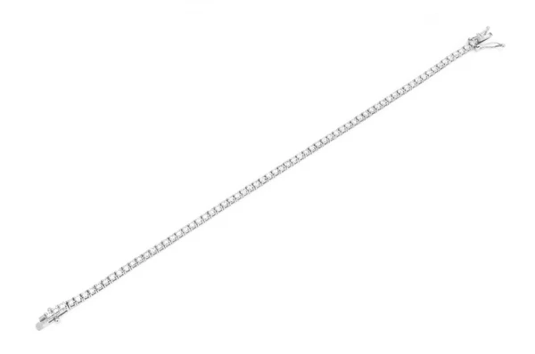 5pt Prong Set Diamond Tennis Bracelet 14k Solid Gold 3.00ctw