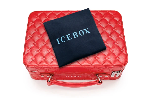 Icebox Leather World Traveler 8 Sunglasses Case