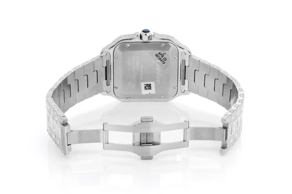 Cartier Santos de Cartier ステンレススチール Cartier Santos de Cartier Stainless Steel ref 4072 circa