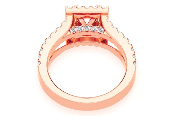 Sphinx - .75ct Princess Cut Solitaire - Diamond Engagement Ring - All Natural