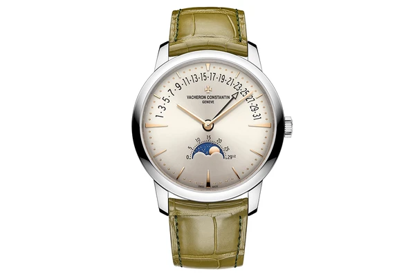 Vacheron Constantin - Patrimony Moon Phase Retrograde Date - 4010u/000g-H070 - White Gold (rb926)