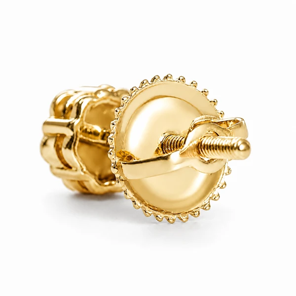 Flower Stud Earrings 14k   0.75ctw