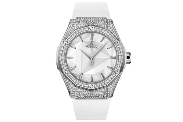 Hublot - Classic Fusion Orlinski Titanium White Pavé - 550.ns.2200.rw.1604.orl20 - Titanium (rb432)