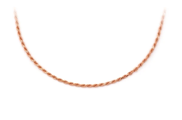 1.5MM Rope 14k Solid Gold Chain