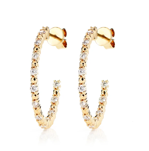 _word 1_ Earrings 14k   