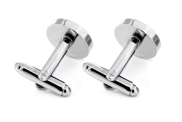 Round Diamond Cuff Links 14k Solid Gold 1.50ctw