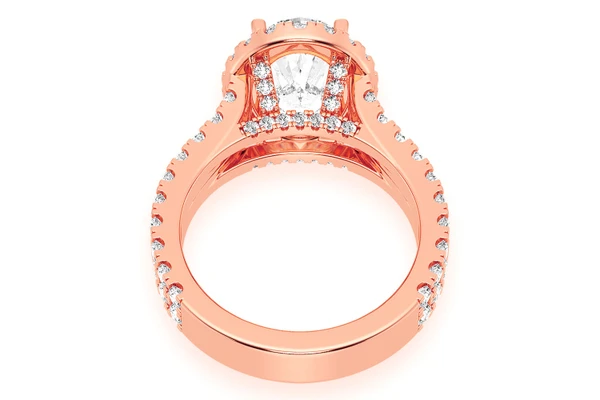 Sphinx - 3.00ct Oval - Diamond Engagement Ring - All Natural