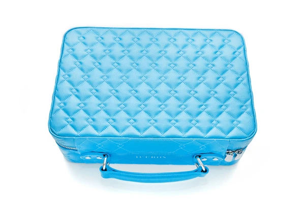 Icebox Leather World Traveler Jewelry Case - 2 Watches