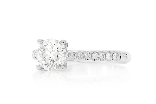 1.00ct Round Solitaire - Diamond Engagement Ring - All Natural