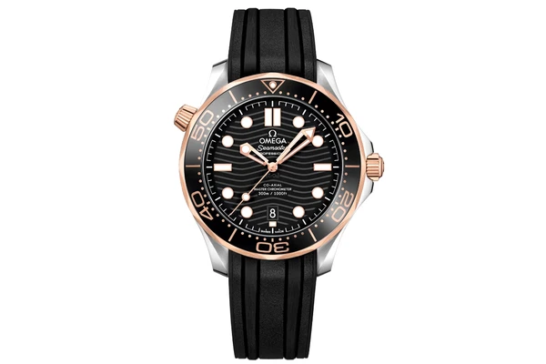 Omega - Seamaster Diver 300m - 210.22.42.20.01.002 - Steel & Sednaâ„¢ Gold (rb1484)