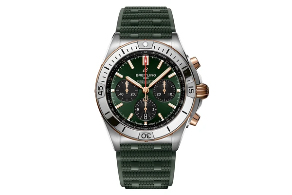 Breitling - Chronomat B01 42 - Ub0134131l1s1 - Red Gold & Steel (mb294)