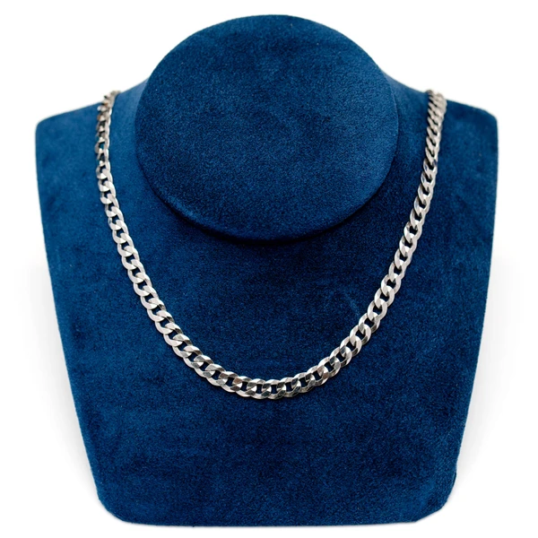5.5MM Sterling Silver Flat Curb Chain