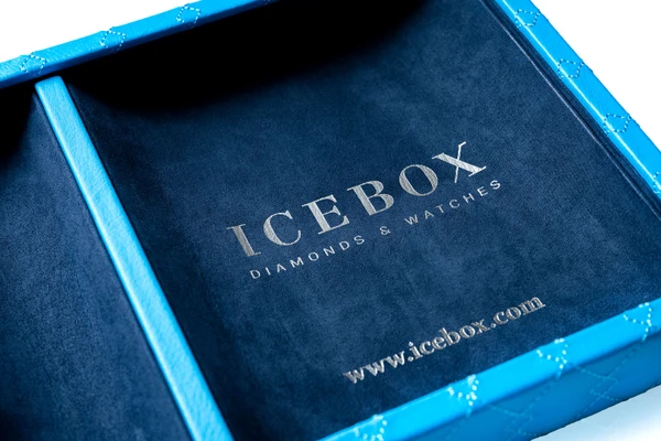 Icebox Leather Dresser Caddy