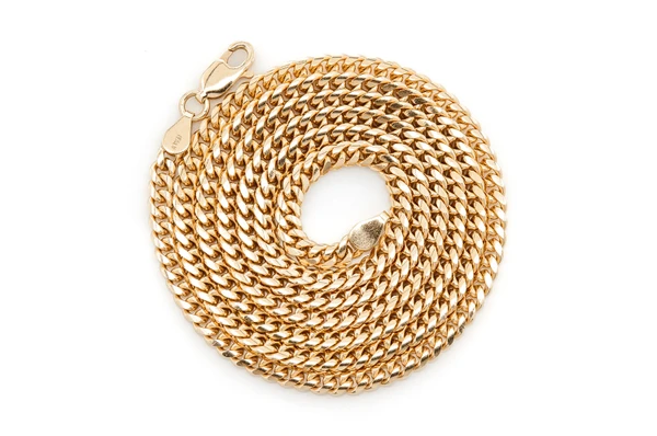 3.5MM Miami Cuban 14k Solid Gold Chain