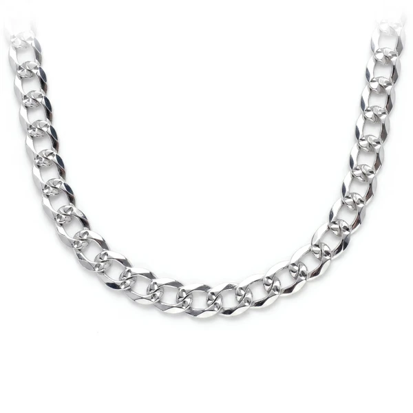 5MM Sterling Silver Flat Curb Chain