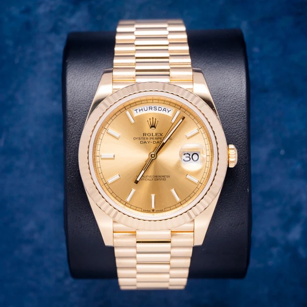 Rolex Day Date 40MM (228238) Yellow Gold Presidential - Champagne Index