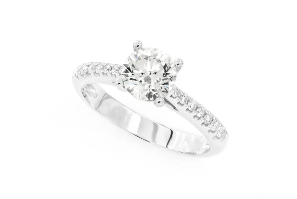 1.00ct Round Solitaire - Diamond Engagement Ring - All Natural