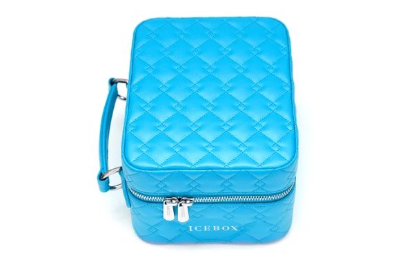 Icebox Leather World Traveler Jewelry Case - 4 Watches Medium