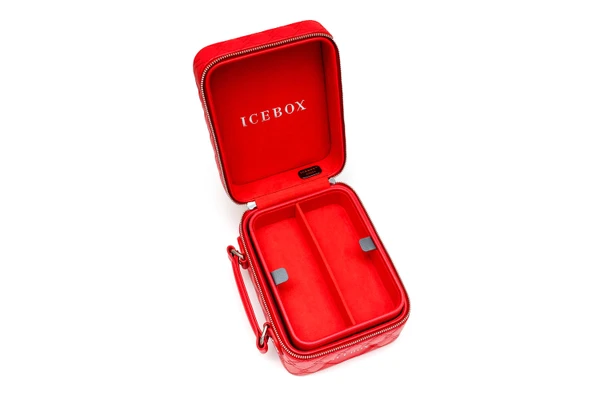 Icebox Leather World Traveler Jewelry Case - 4 Sunglasses Medium