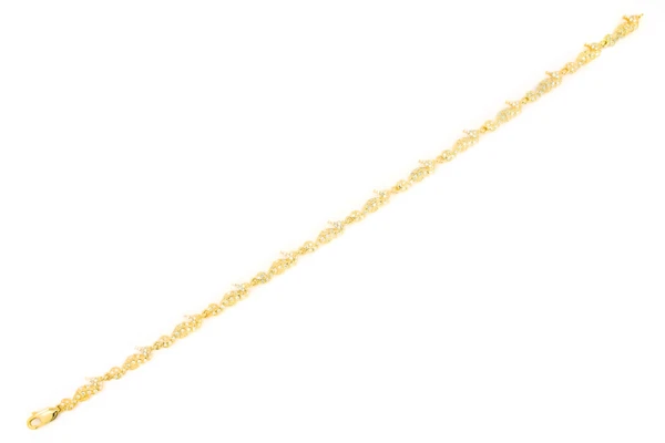 Seahorse Eternity Diamond Bracelet 14k Solid Gold 1.35ctw