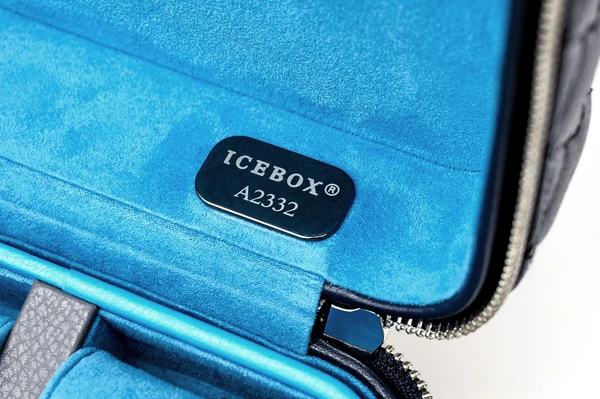 Icebox Leather World Traveler Jewelry Case - 4 Sunglasses Medium