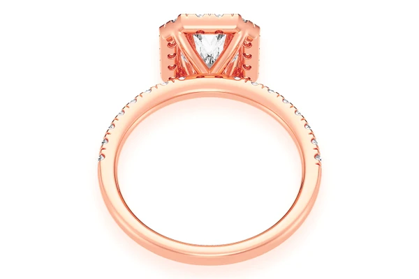 Thav - 1.00ct Emerald Cut Solitaire - Diamond Engagement Ring - All Natural