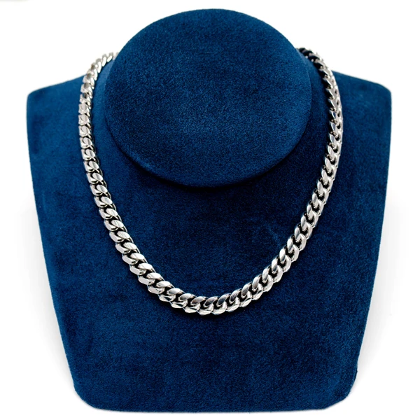 7MM Sterling Silver Cuban Chain