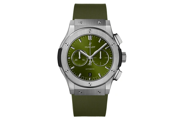 2024 Hublot - Classic Fusion Chronograph Titanium Green - 541.nx.8970.rx - Titanium (rb458)