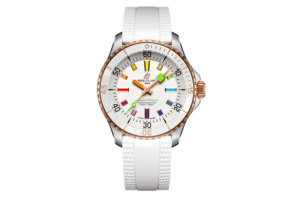 Breitling - Superocean Automatic 46 - U17377211a1s1 - Red Gold & Steel (mb292)