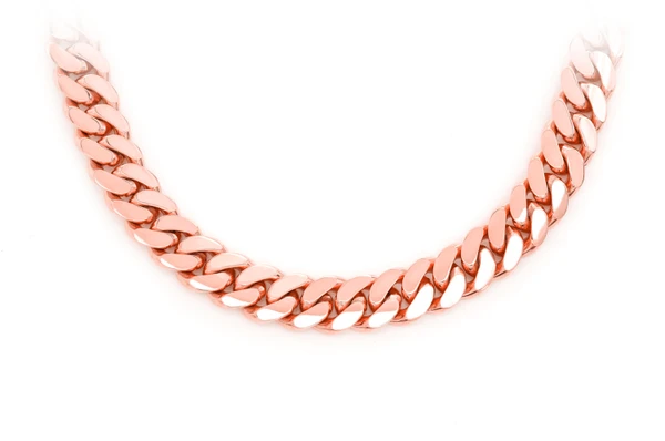 8MM Miami Cuban - 14k Solid Gold Bracelet