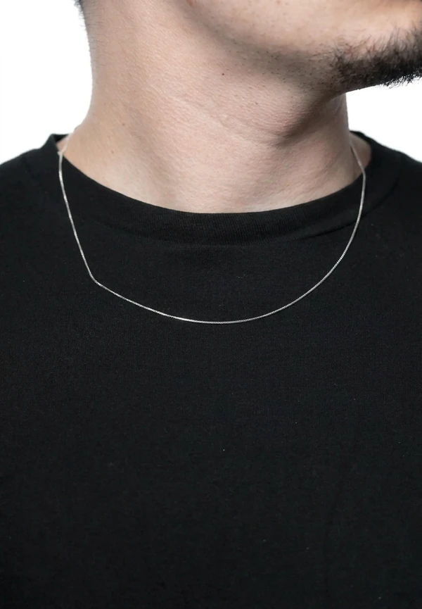 1MM Sterling Silver Box Chain