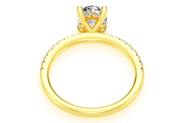 Thinn - 1.00ct Oval Solitaire - Diamond Engagement Ring - All Natural