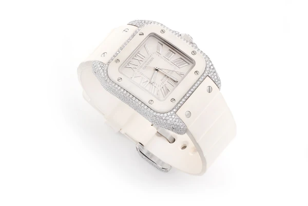〇 Cartier Santos 100 MM 2878 ベルト FZ8164 〇 Cartier Santos 100 MM 2878 ベルト FZ8164 CARTIER SANTOS