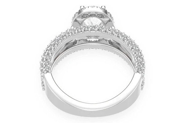 Tripp - 1.00ct Oval Diamond Engagement Ring 14k Solid Gold