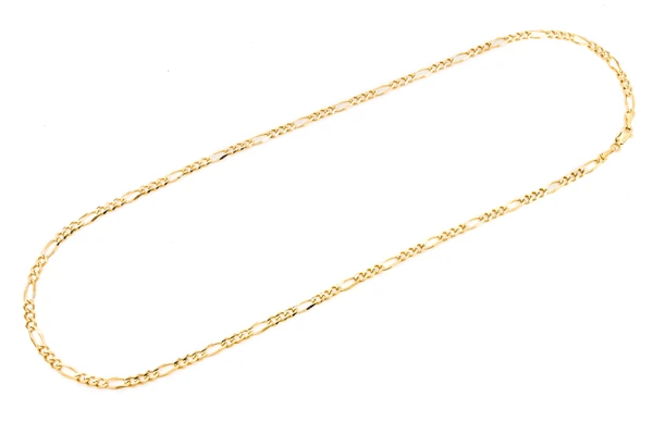 4MM Figaro Link 14k Solid Gold Chain