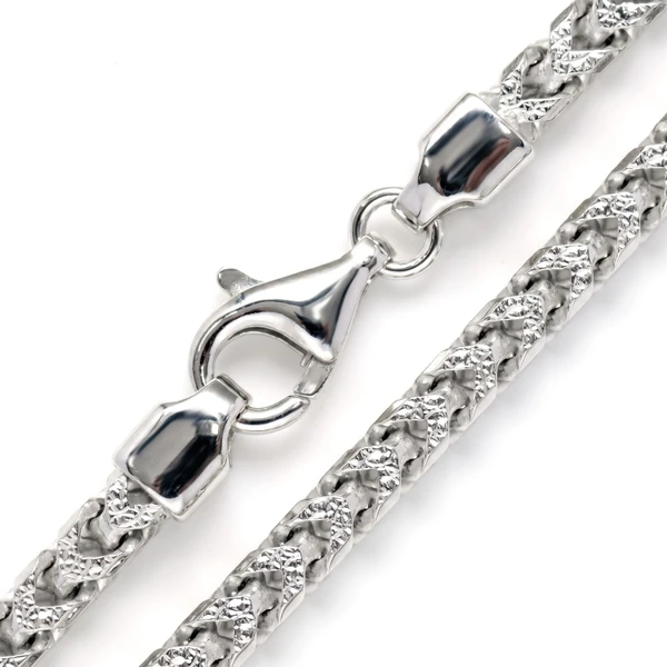 4.5MM Sterling Silver Franco Chain