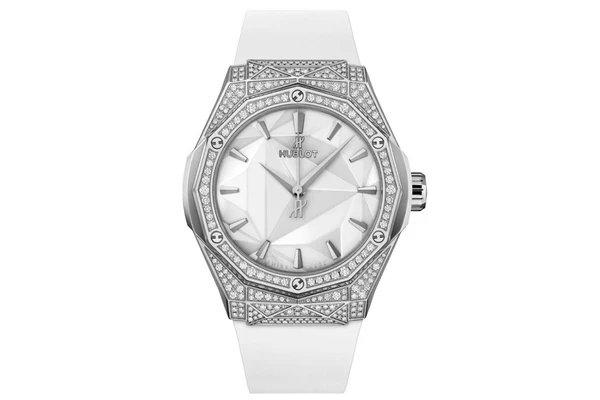 Hublot - Classic Fusion Orlinski Titanium White Pavé - 550.ns.2200.rw.1604.orl20 - Titanium Diamonds