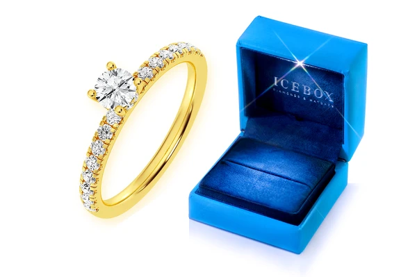 Thinn - .25ctw Round - Diamond Engagement Ring - All Natural