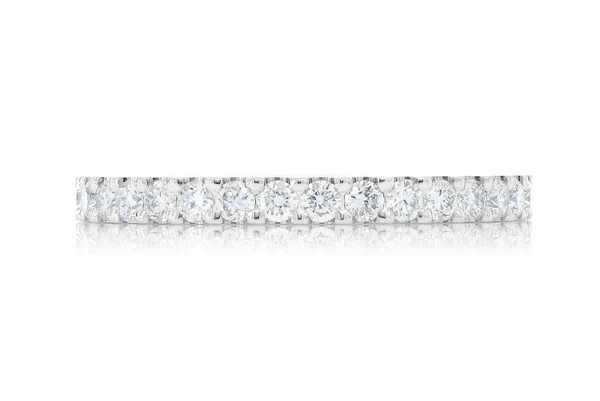 Eternity Diamond Band 14k Solid Gold 0.85ctw