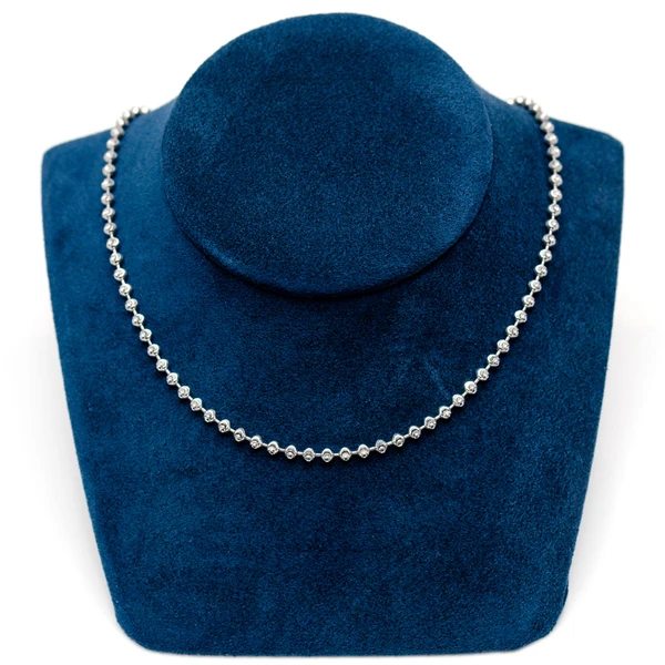 2.5MM Sterling Silver Mooncut Chain