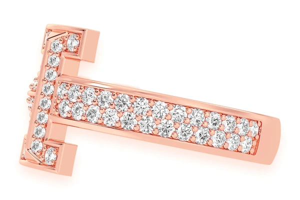 Icebox Icon Diamond Ring 14k Solid Gold 0.50ctw