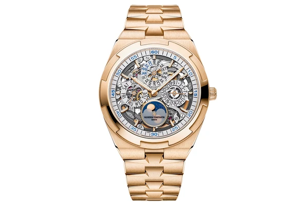 Vacheron Constantin - Overseas Perpetual Calendar Ultra-Thin Skeleton - 4300v/220r-B547 - Pink Gold (rb991)