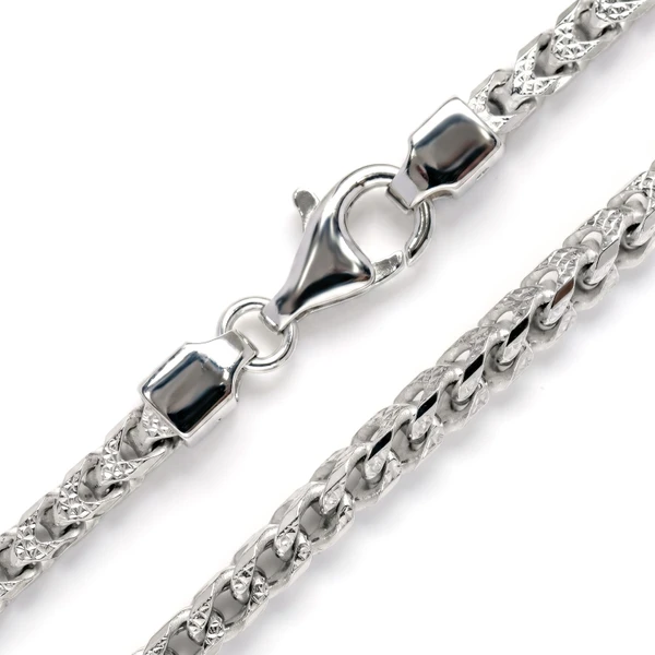 5MM Sterling Silver Franco Chain