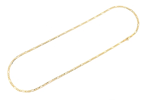 3MM Figaro Chain 14k Solid Gold 