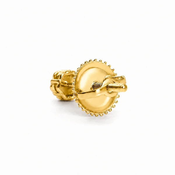 Flower Stud Earrings 14k   0.25ctw