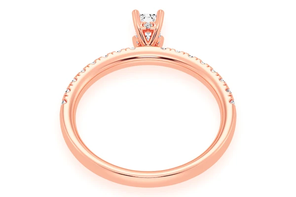 Thinn - 0.25ct Emerald Cut - Diamond Engagement Ring - All Natural