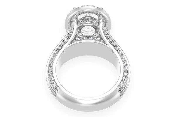 Monst - 3.00ct Oval - Diamond Engagement Ring - All Natural