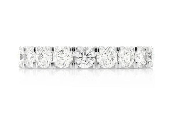 15pt Eternity Diamond Band 14k Solid Gold 2.00ctw